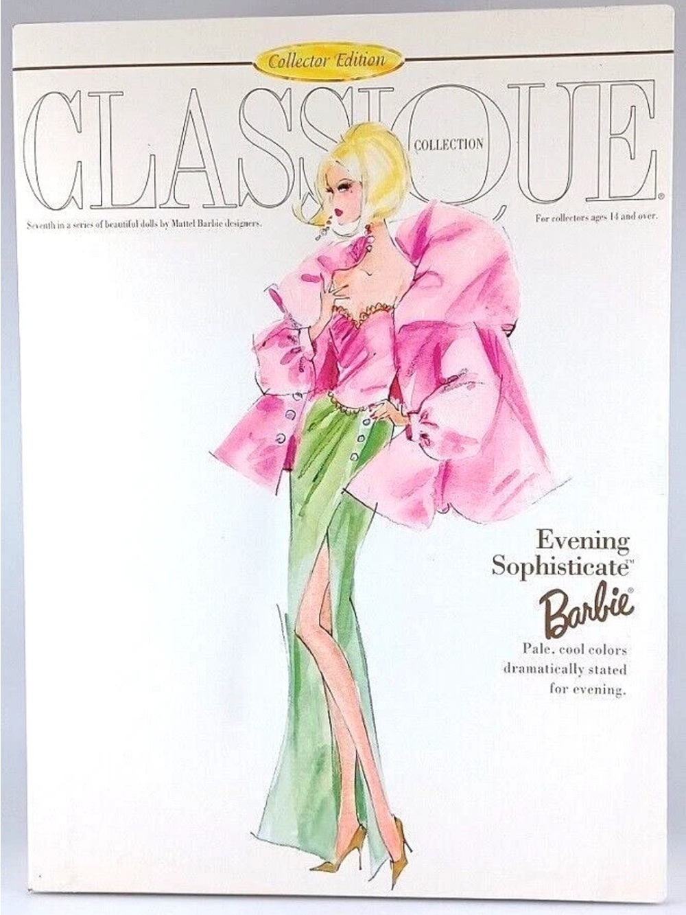 1997 Barbie Doll Evening Sophisticate Classique Collector Edition NEW - Picture 5 of 9